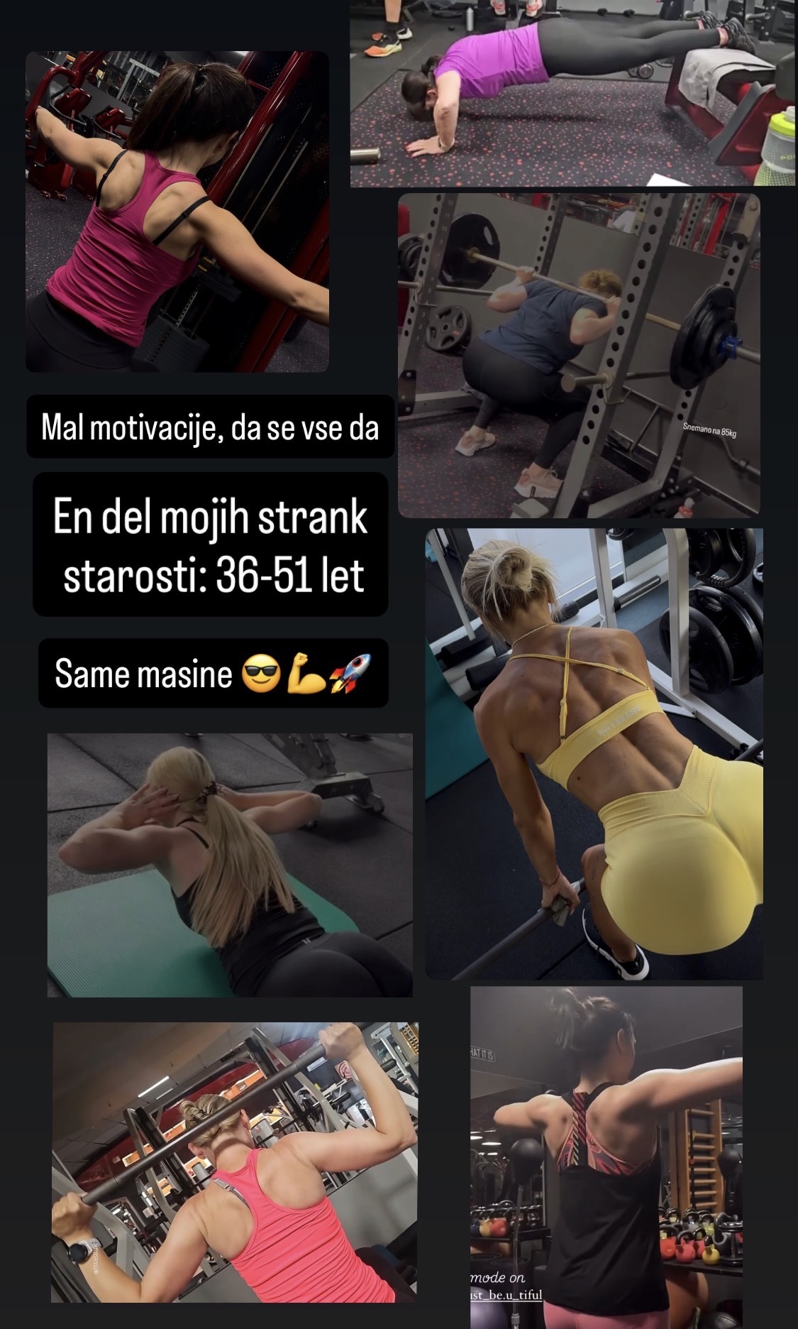 Transformacija stranke 13 — pred in po programu