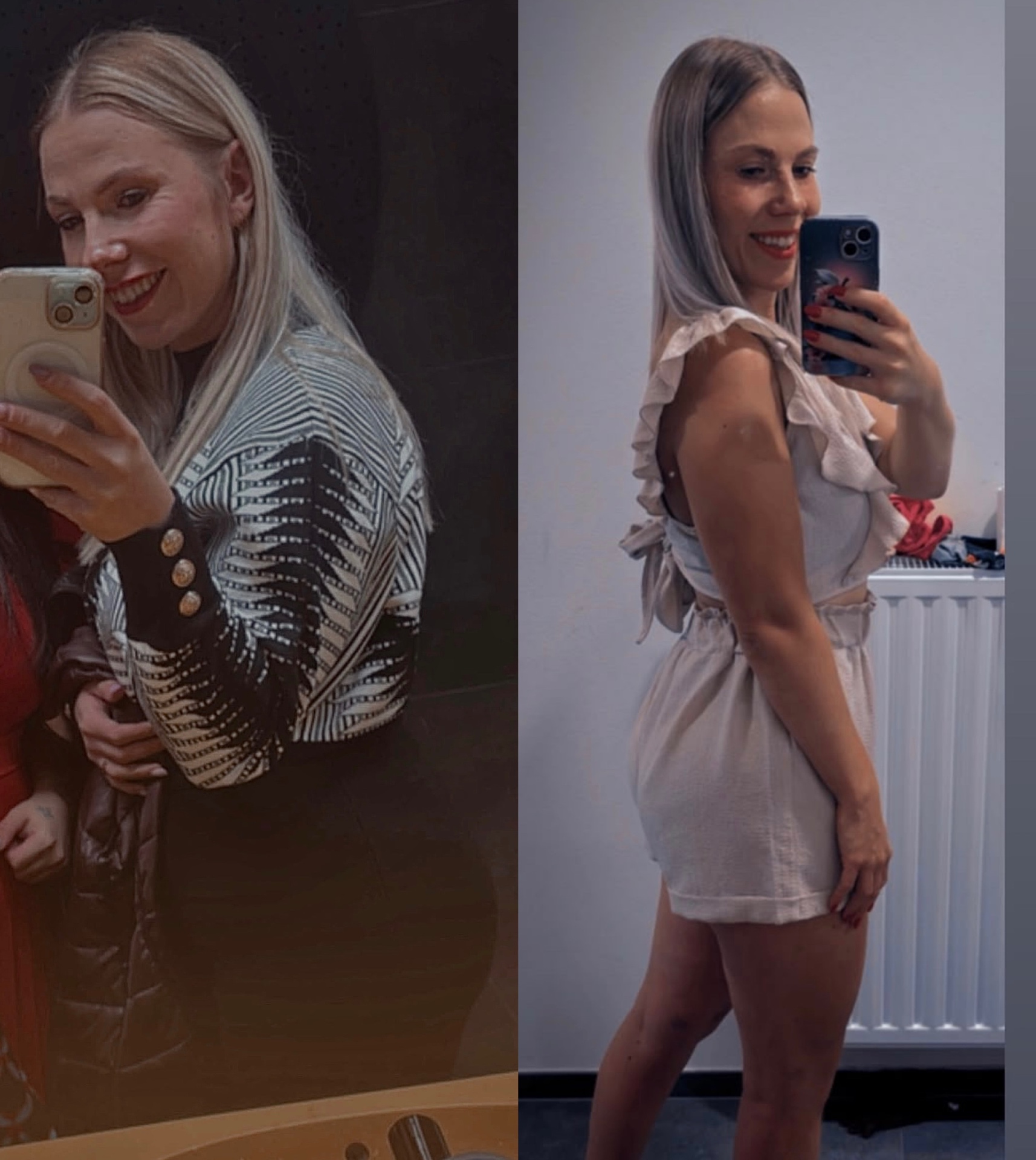 Transformacija stranke 3 — pred in po programu