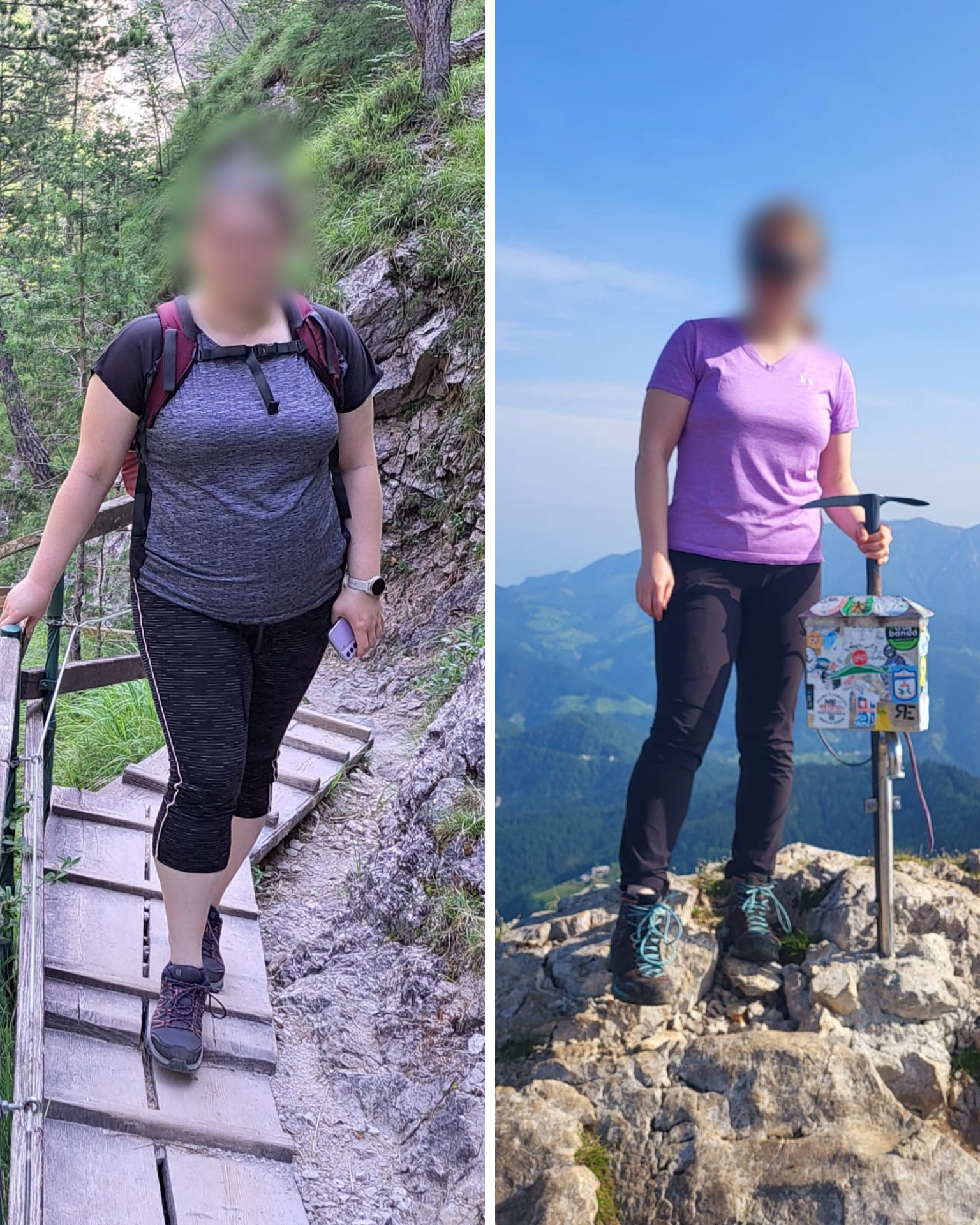Transformacija stranke 4 — pred in po programu